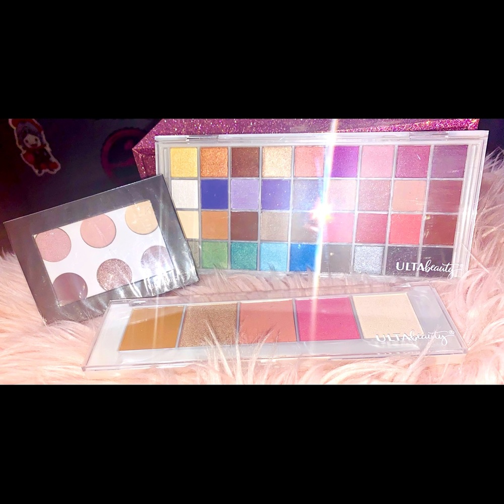 💄3 piece Ulta Makeup Set: Eyeshadow, Highlighter, Bronzer & Blush Set💋